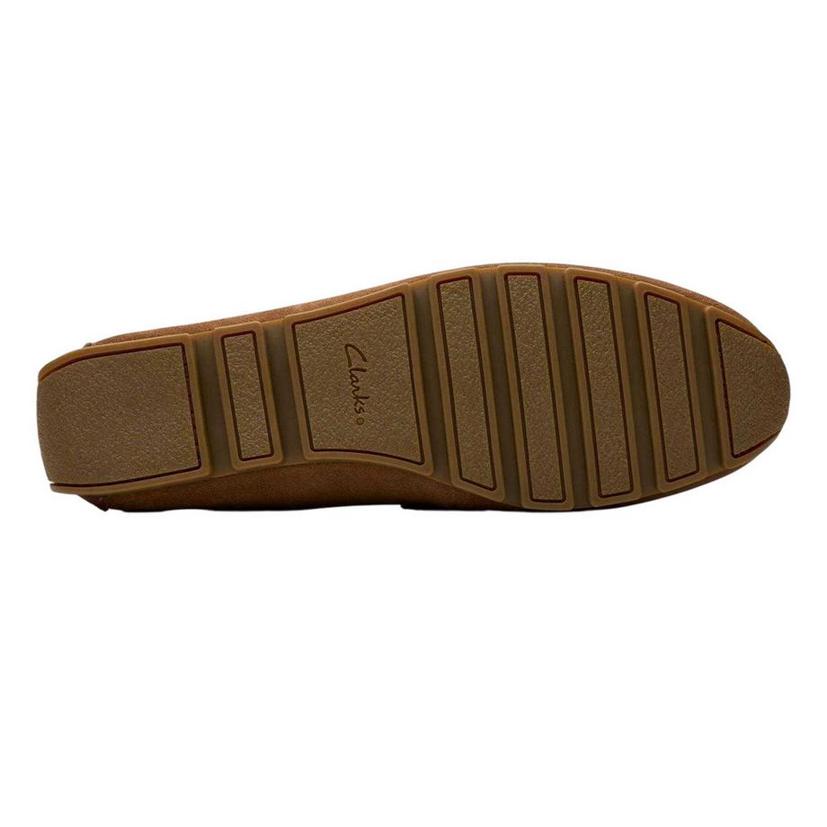 Clarks Corsley Bar Pennyschlupfschuhe Wildleder  