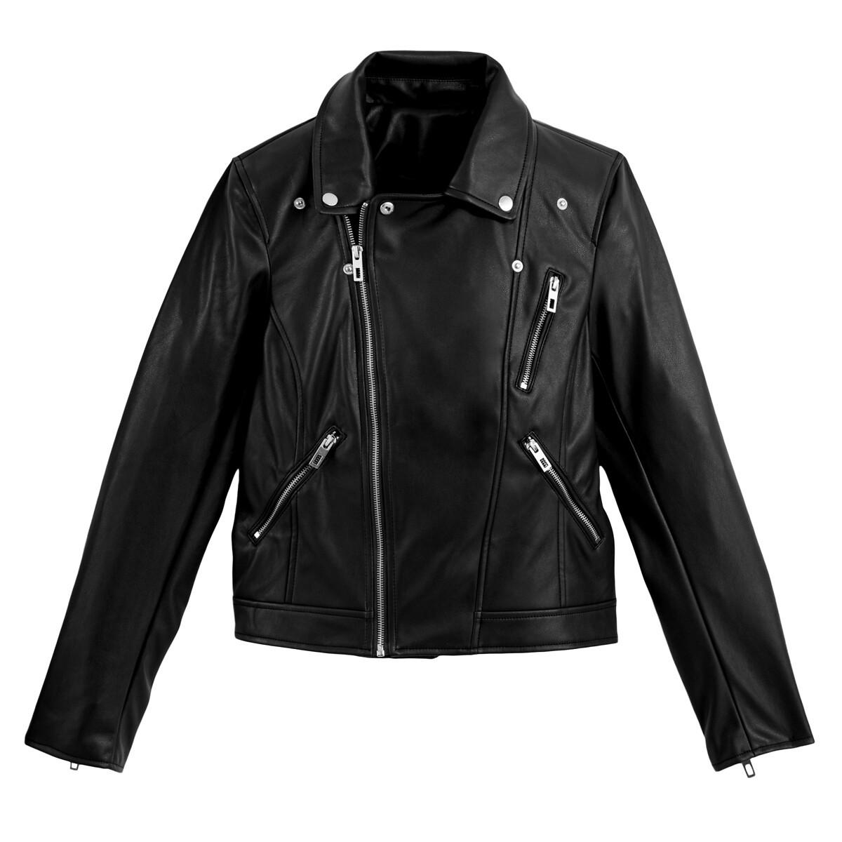 La Redoute Collections  Blouson court style motard en simili 