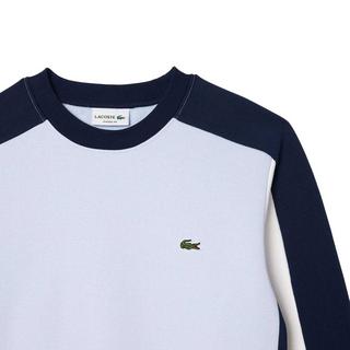 LACOSTE Rundhals Color Block Sweatshirt  