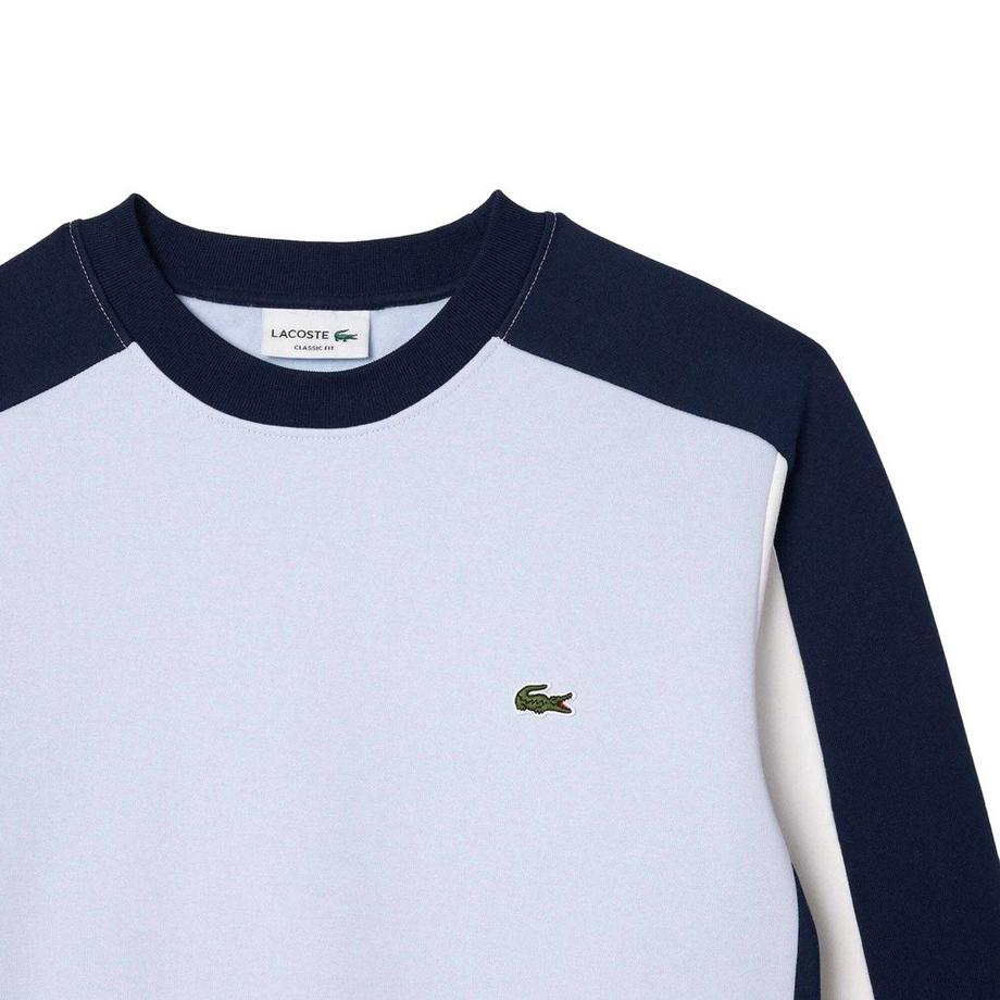 LACOSTE Sweatshirt Col Rond Color Block  
