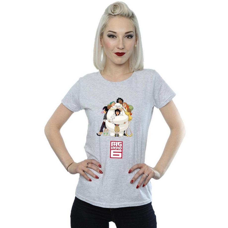 Disney Big Hero 6 Bedrucktes T-Shirt  