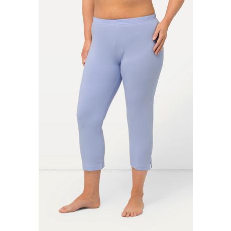 Ulla Popken  Pantalon corsaire longueur 7/8, taille élastique - jusqu'au 68/70 