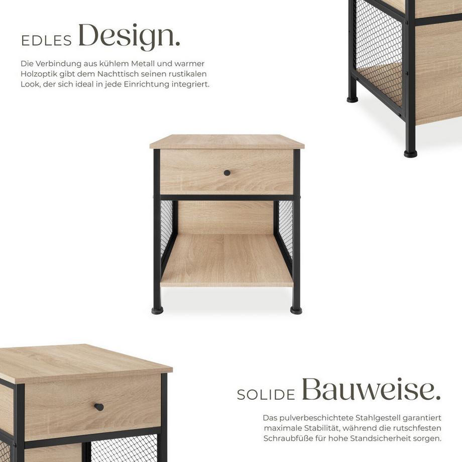 Tectake Table de chevet Killarney  