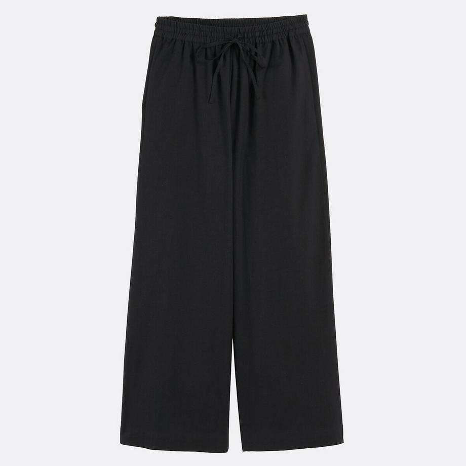 La Redoute Collections Pantaloni ampi con elastico in vita e coulisse  