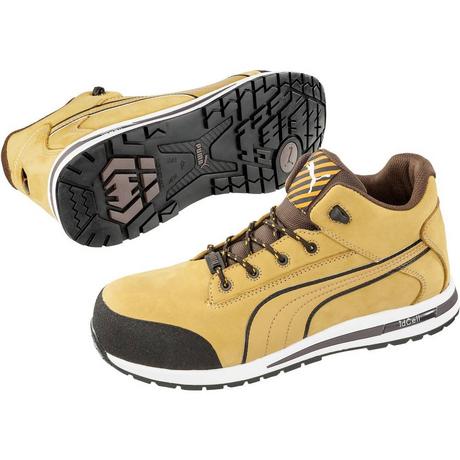 PUMA  Dash Wheat Mid HRO SRC  Stivali di sicurezza S3 Taglia delle scarpe (EU): 45 Beige, Marrone 1 pz 