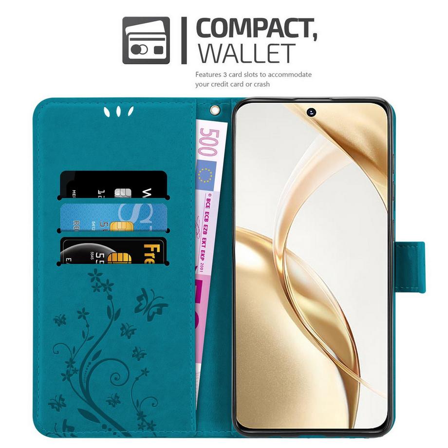 Cadorabo  Coque pour Honor 200 fleurs etui 