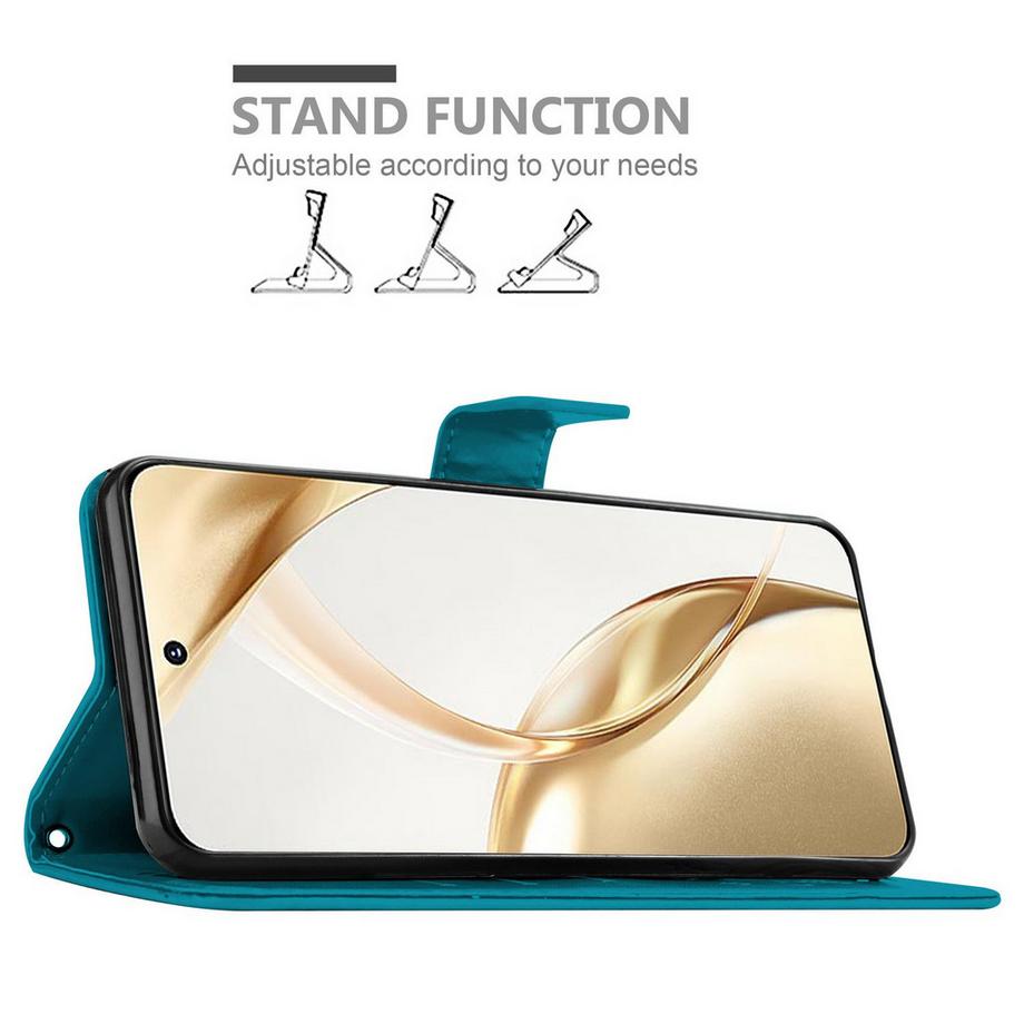 Cadorabo  Coque pour Honor 200 fleurs etui 