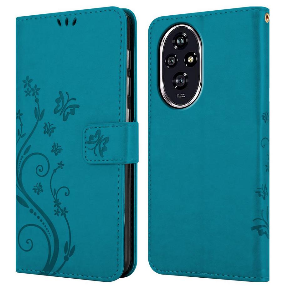 Cadorabo  Coque pour Honor 200 fleurs etui 