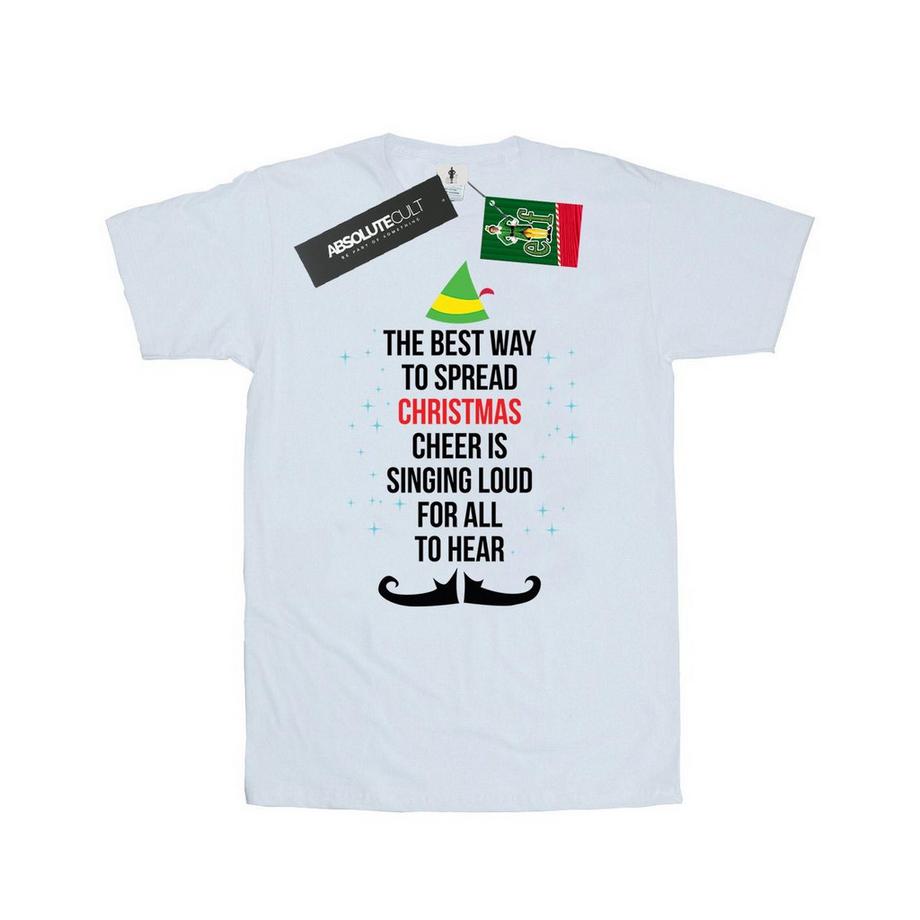 Elf T-shirt Christmas Cheer  