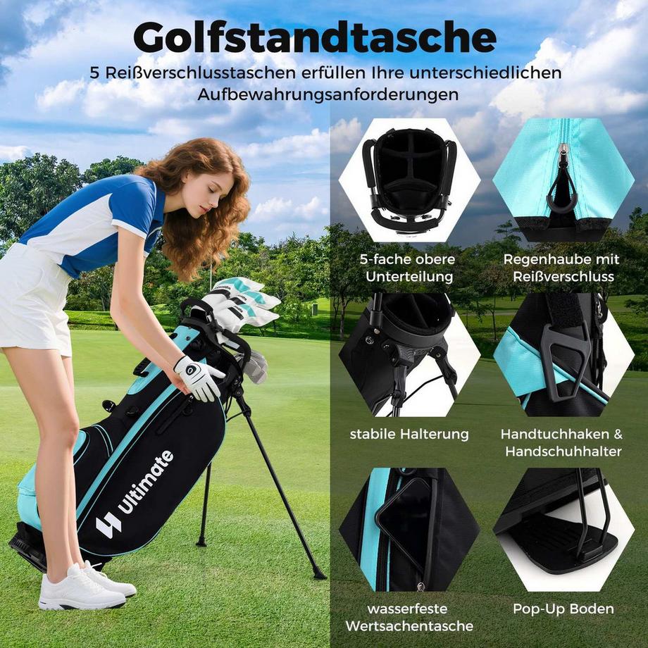 Northix  Set di mazze da golf da donna da 15 pezzi 