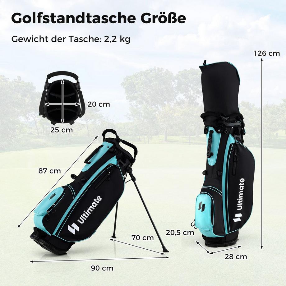 Set di mazze da golf da donna da 15 pezzi