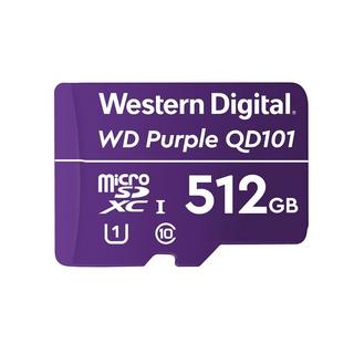 Western Digital  Western Digital WD Purple SC QD101 512 Go MicroSDXC Classe 10 