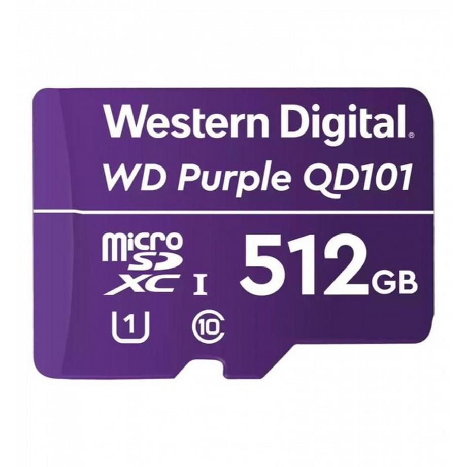 Purple Surveillance microSD XC Class (10, UHS 1, 512 GB)