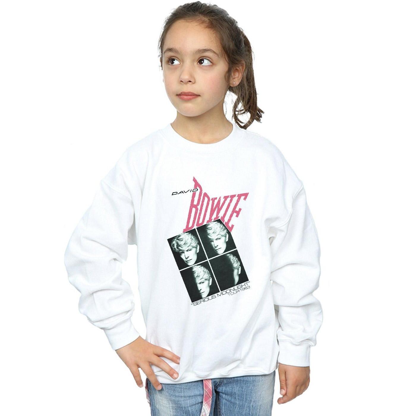 David Bowie  Serious Moonlight Tour 83 Sweatshirt 