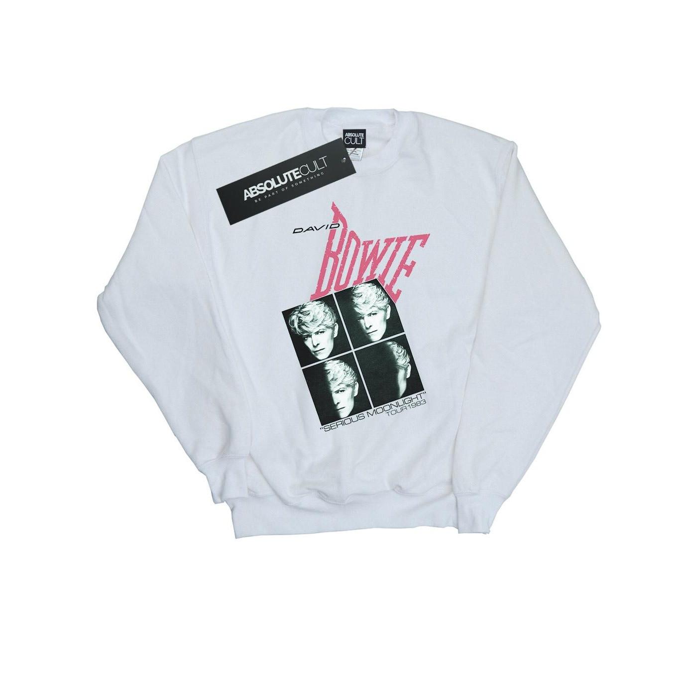 David Bowie  Serious Moonlight Tour 83 Sweatshirt 