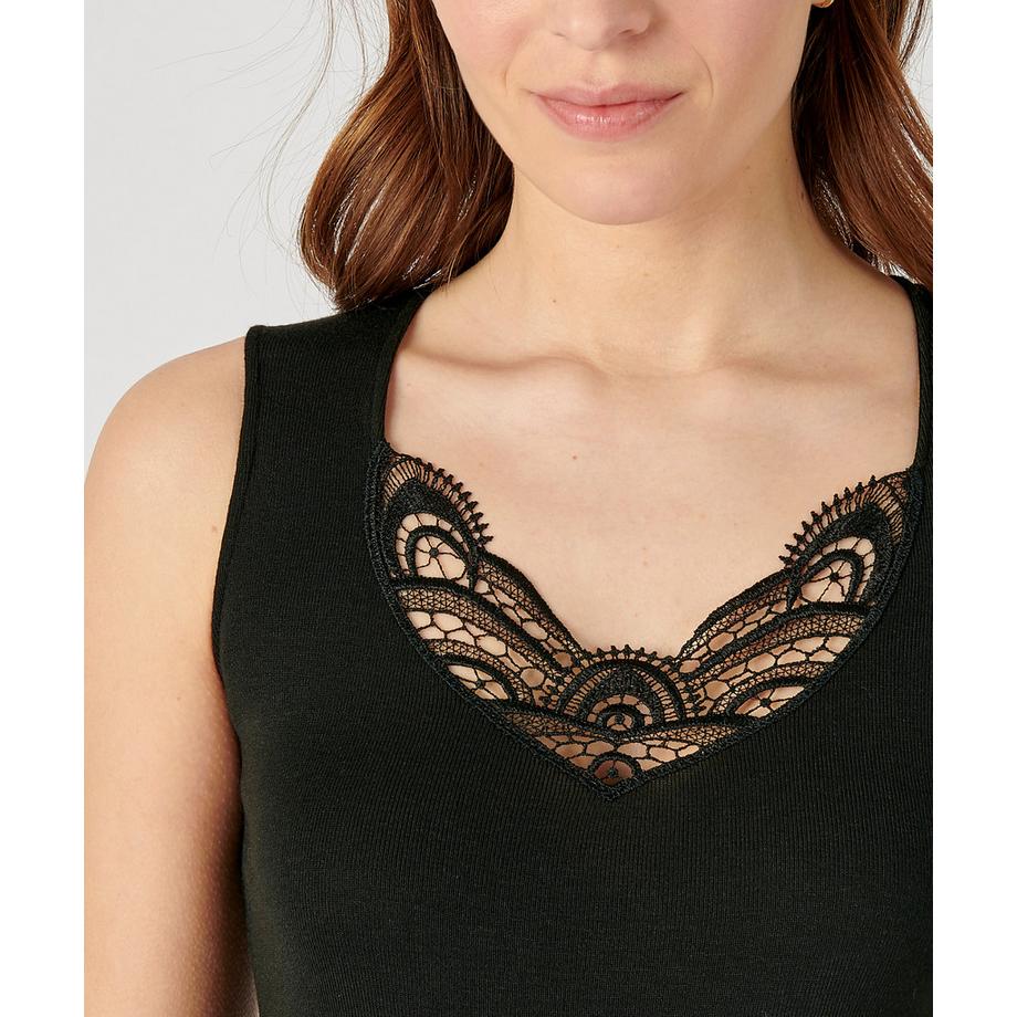 Damart Maglietta a Righe Regular Fit Maniche 3/4  