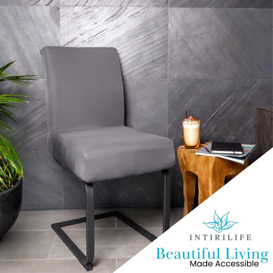 Intirilife  1x Housse de chaise élastique 