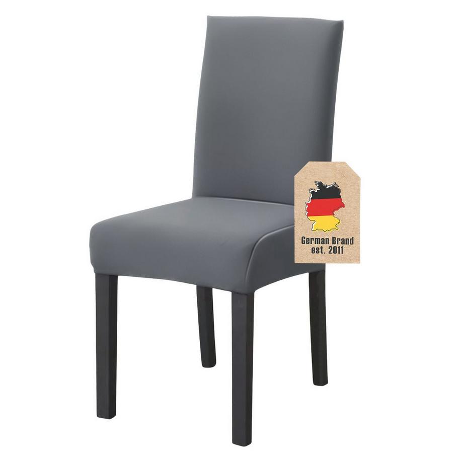 Intirilife  1x Housse de chaise élastique 