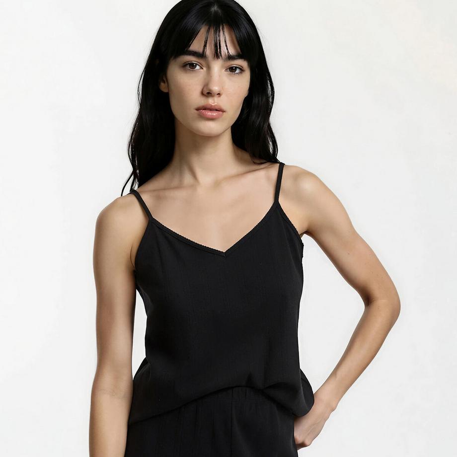 La Redoute Collections Dreiteiliger Pointelle Pyjama  