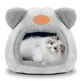 Alopini  Lits chauds grotte pour chats Lits apaisants pour chats et petits chiens Dormir 