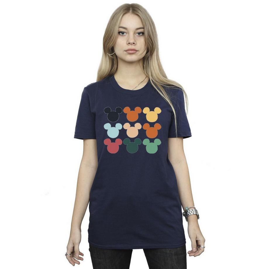 Disney Mickey Mouse Grid T-Shirt  