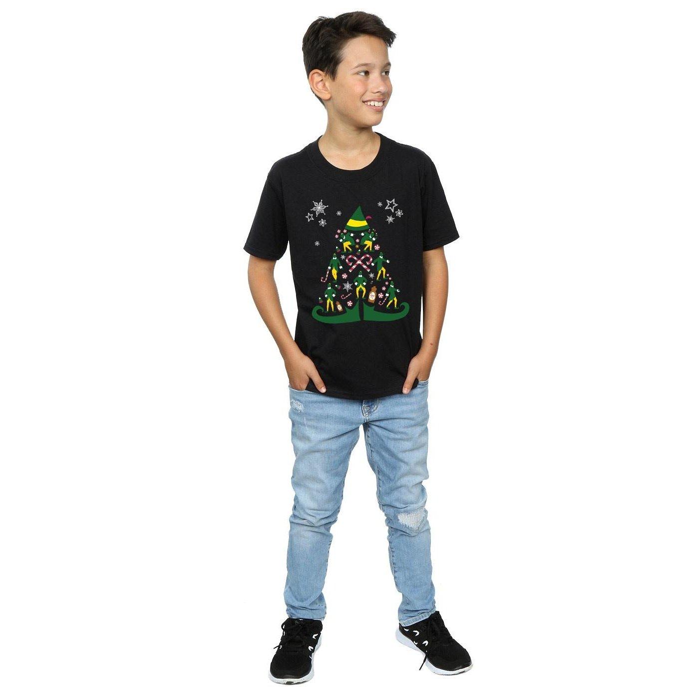 Elf  Christmas Tree TShirt 