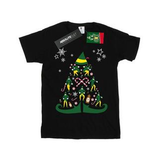 Elf  Christmas Tree TShirt 