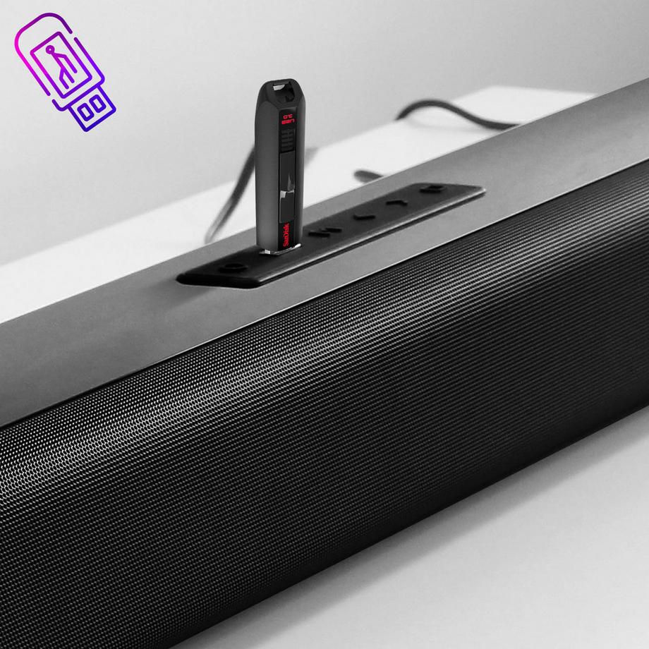 Avizar  Bluetooth 5.0 Soundbar Schwarz 