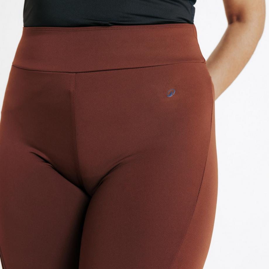FOUGANZA  Leggings equitazione donna full grip poliestere 