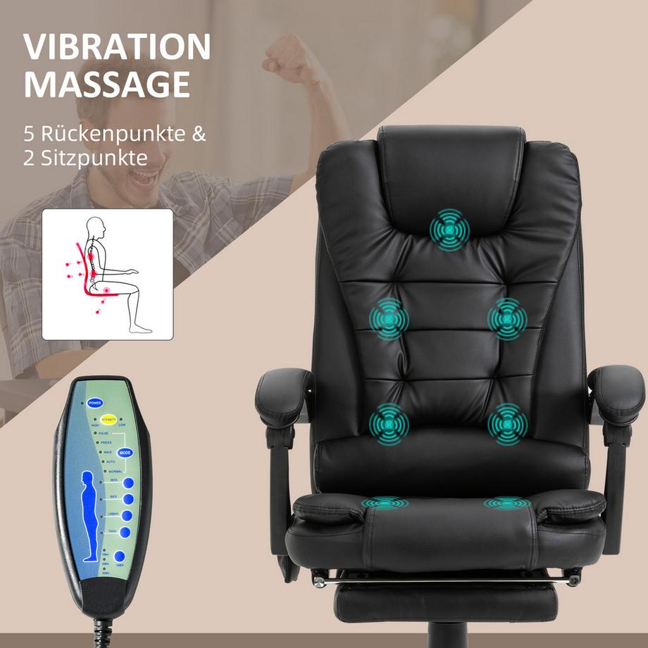 Vinsetto  Chaise de massage 