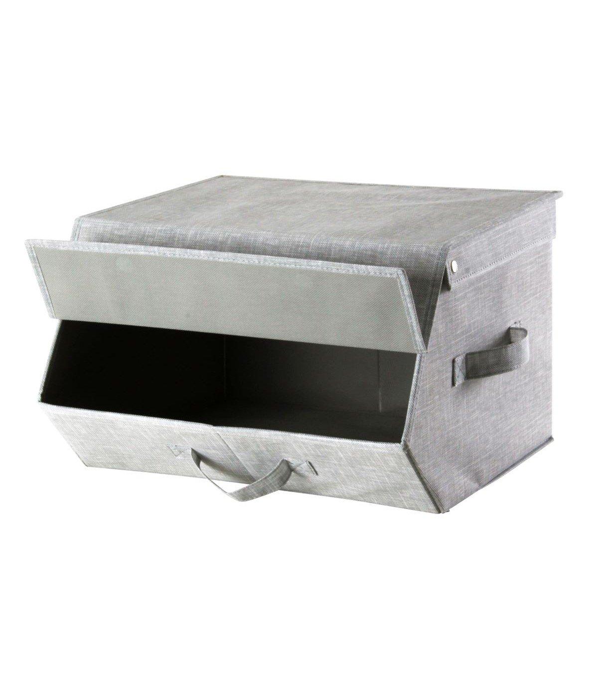 Casâme Aufbewahrungsbox mit Deckel und Klappdeckel - L19 cm  