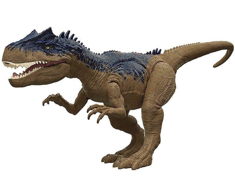 Mattel  Jurassic World Brüllattacke Allosaurus 