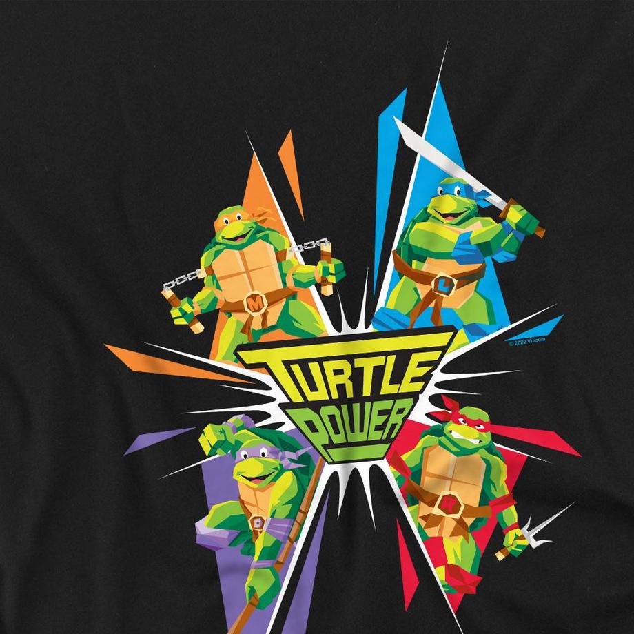 TEENAGE MUTANT NINJA TURTLE  Turtle Power Maglietta 