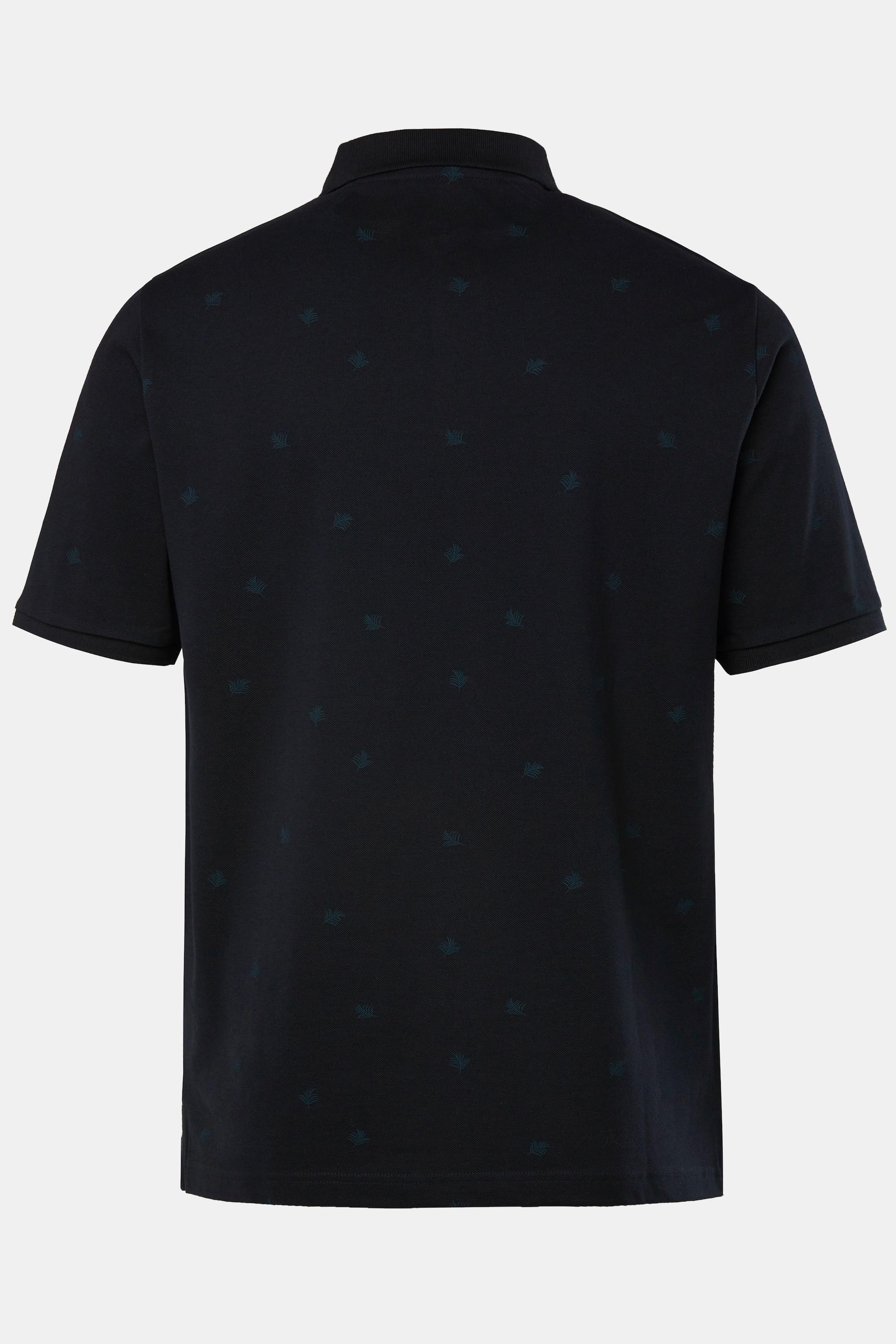 JP1880 Polo Halbarm Pique Minimalmuster  