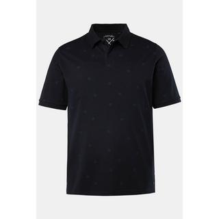 JP1880 Polo Halbarm Pique Minimalmuster  