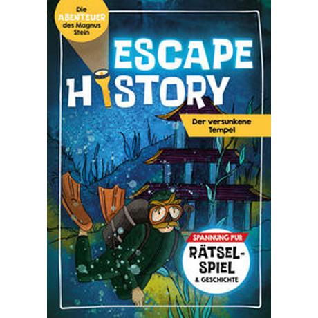 Escape History - Der versunkene Tempel Kein Autor Couverture rigide 