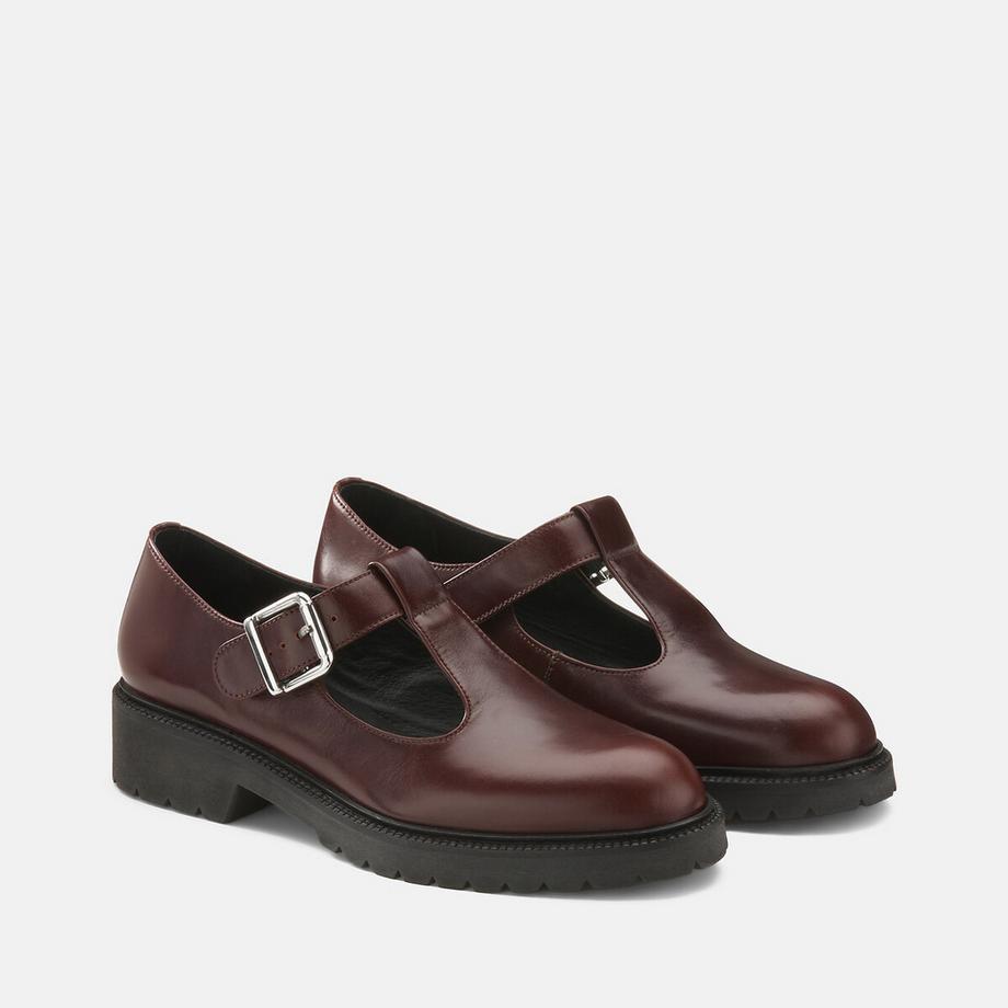 Salomé-Schuhe aus Leder