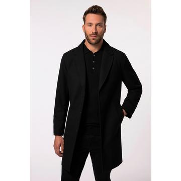 Cappotto in misto lana con revers, fino alla tg. 8XL