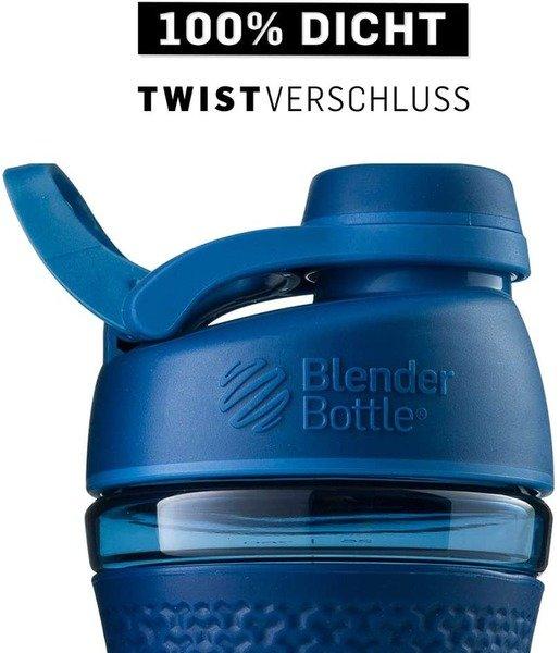 Blender Bottle  28oz / 820ml BlenderBottle SportMixer Twist, Navy 