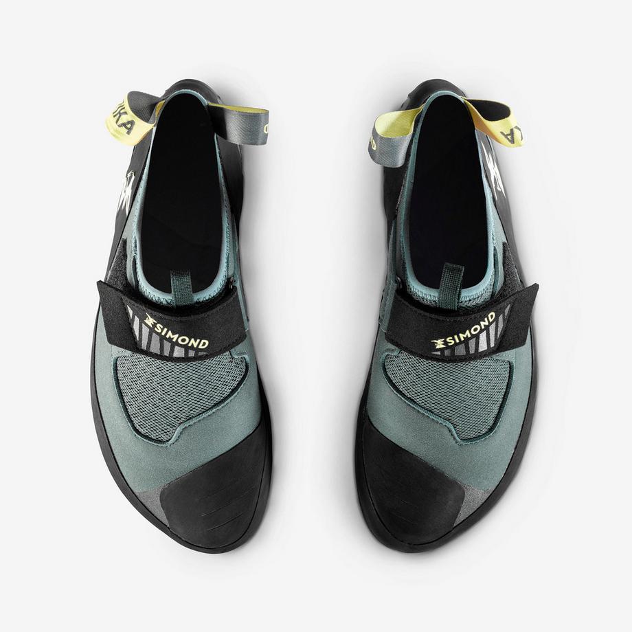 SIMOND  Chaussons d'escalade Vertika Soft homme fermeture velcro synthétique 