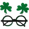 Tectake  St. Patrick’s Day Spassbrille mit Kleeblättern 