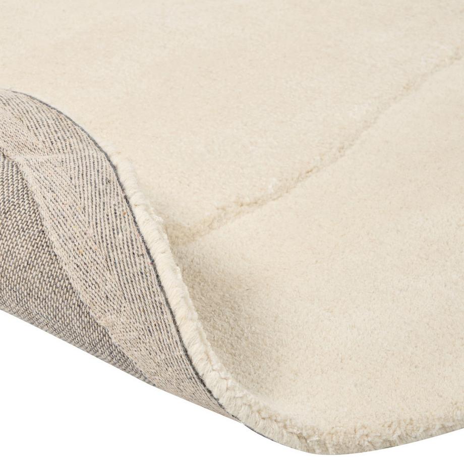 Beliani Tapis en Soie artificielle Minimaliste GORANO  