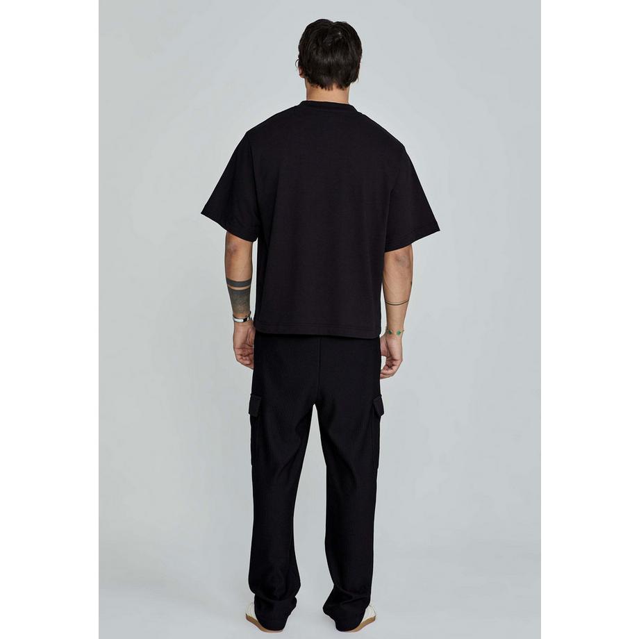 Sik Silk Medusa Grafikdruck Oversized T-Shirt  