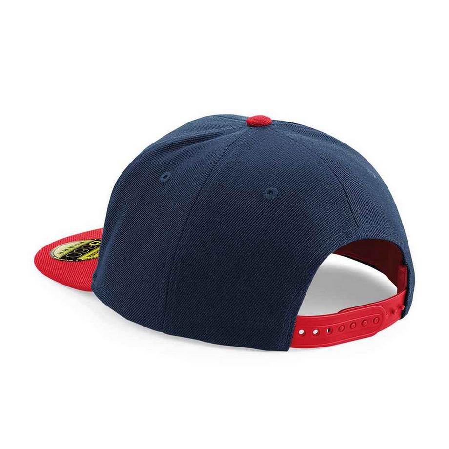 Beechfield Casquette Originale Snapback Visière Plate  