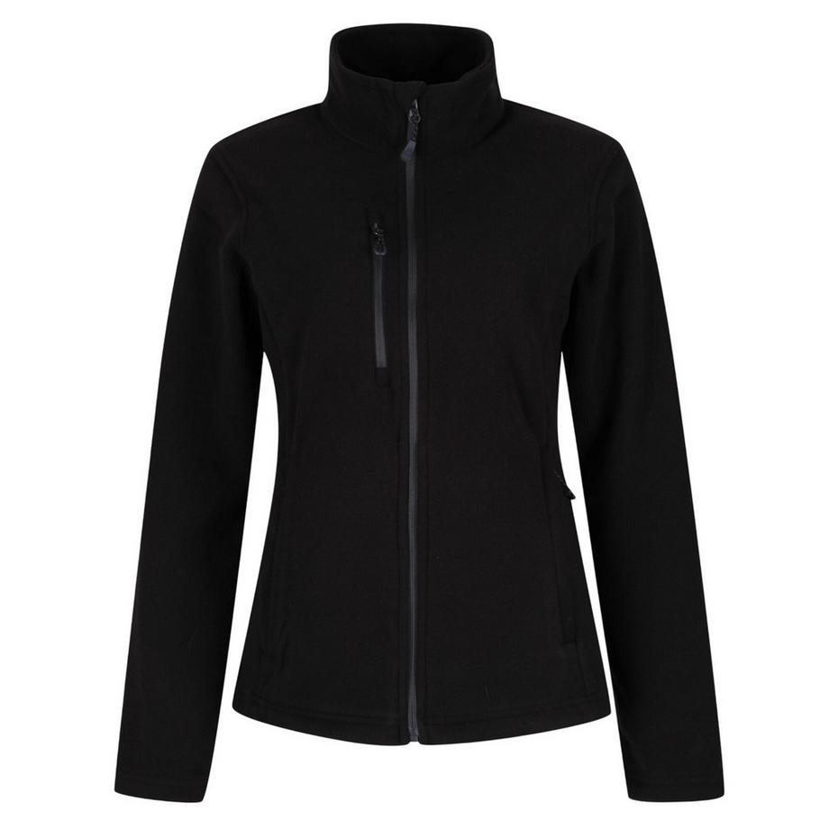 Fleecejacke Durchgehender Reißverschluss