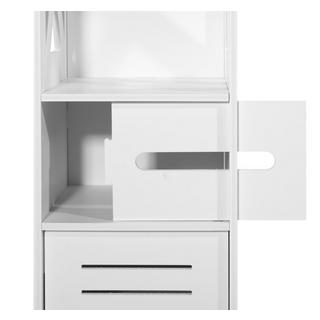 Northio Mobile da bagno, 80 cm, bianco  