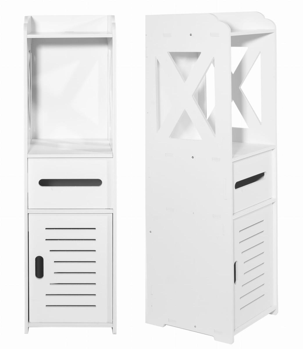 Northio Mobile da bagno, 80 cm, bianco  