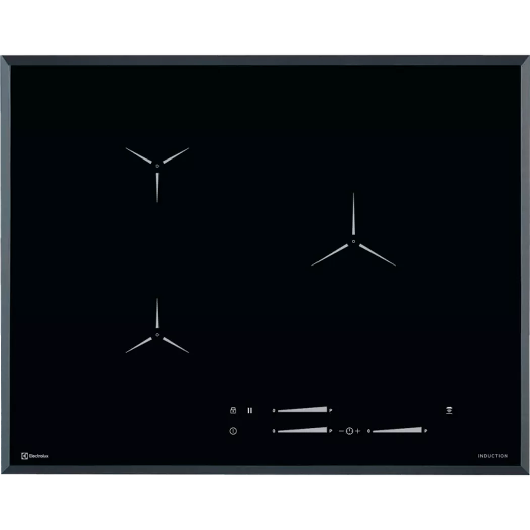 Electrolux GK653TSIF Schwarz Integriert 65 cm Zonen-Induktionskochfeld 3 Zone(n)