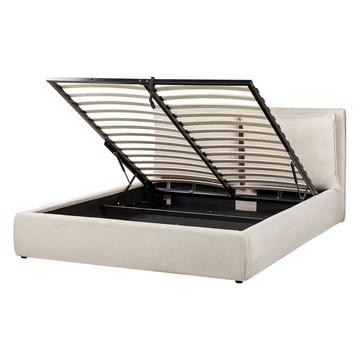 Lit ottoman en Polyester Moderne BAJONNA