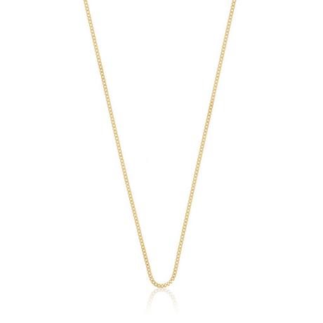 MUAU Schmuck  Collier Panzer Gelbgold 750, 1.2mm, 38cm 